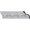 Ekena Millwork 3 7/8"H x 3 5/8"P x 5 3/8"F x 94 1/2"L Attica Crown Moulding MLD03X03X05AT - alternate 1